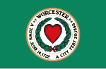 Flag of Worcester, Massachusetts